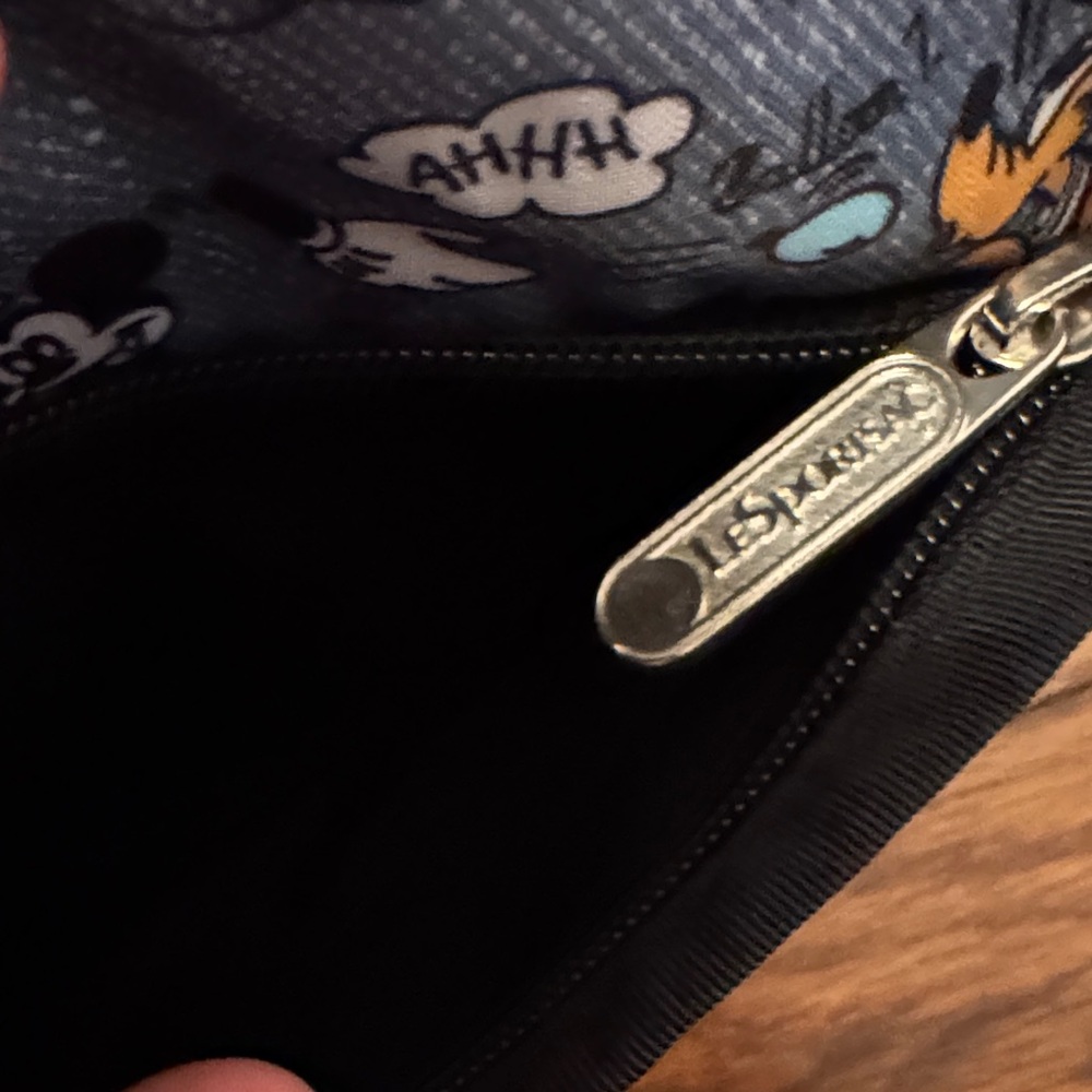 NWT Disney x LeSportsac Gray Crossbody Bag - Picture 6 of 6